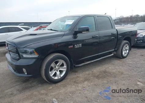 2015 Ram 1500 Sport из США, поврежденный, VIN 1C6RR7MT3FS697825
